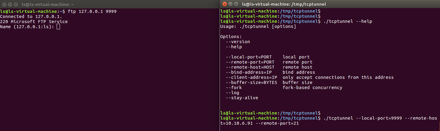 20200421.png Linux系统端口映射端口转发，使用tcptunnel实现端口转发 互联网IT