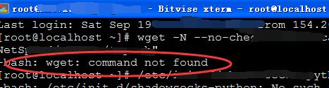 QQ截图20200919111718.jpg Linux wget不能下载，-bash: wget: command not found 互联网IT